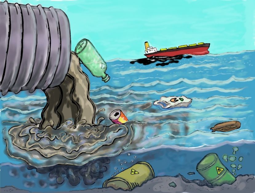Water pollution